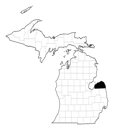Huron County in Michigan