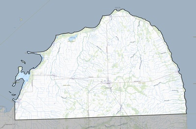 Huron County MI USGS topo map