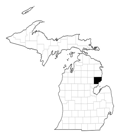 Iosco County in Michigan