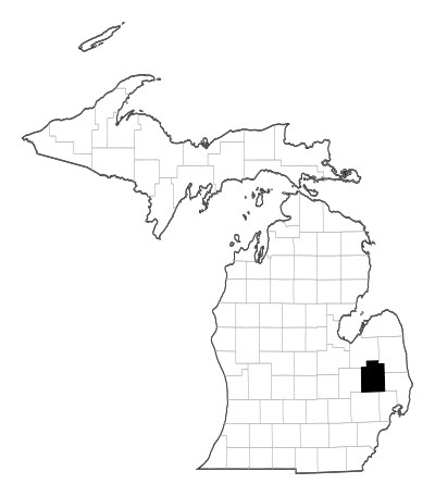 Lapeer County in Michigan