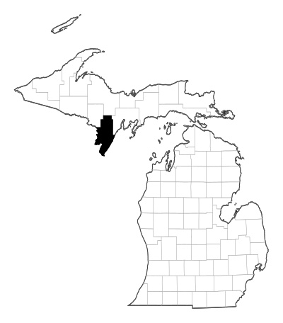 Menominee County in Michigan