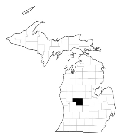 Montcalm County in Michigan