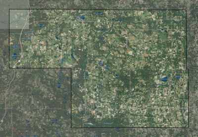 Montcalm County MI USGS imagery and topo map