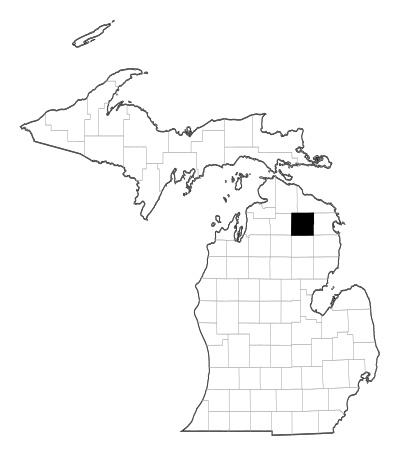 Montmorency County in Michigan