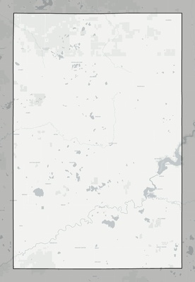 Newaygo County MI county basemap context