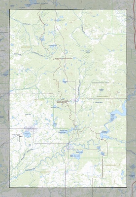 Newaygo County MI USGS topo map
