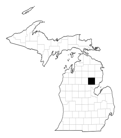 Ogemaw County in Michigan