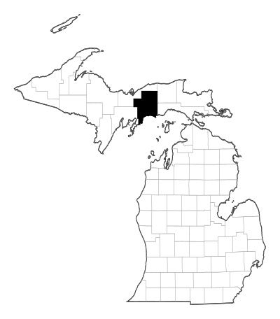 Schoolcraft County in Michigan