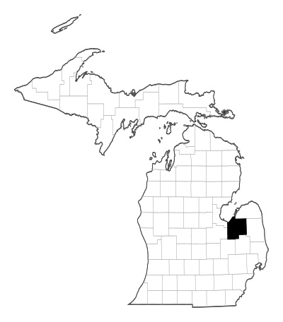 Tuscola County in Michigan