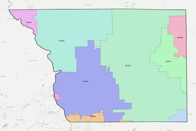 Benton County MN ZIP code boundaries map