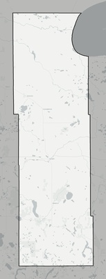 Clearwater County MN county basemap context
