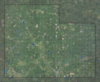 Cottonwood County MN USGS imagery and topo map