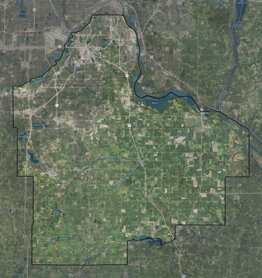 Dakota County MN USGS imagery and topo map