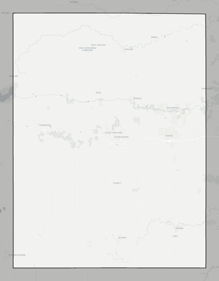 Dodge County MN county basemap context