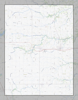 Dodge County MN USGS topo map