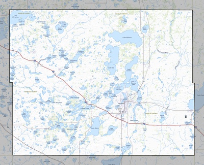 Douglas County MN USGS topo map