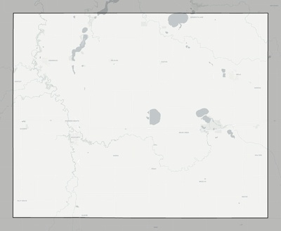 Faribault County MN county basemap context