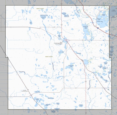 Grant County MN USGS topo map