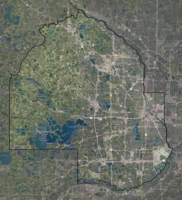 Hennepin County MN USGS imagery and topo map