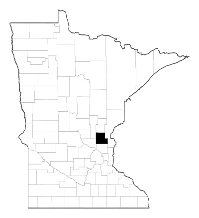 Isanti County in Minnesota