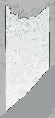 Lake County MN county basemap context