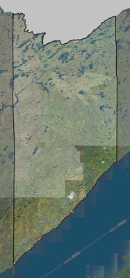 Lake County MN USGS imagery and topo map