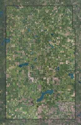 Lincoln County MN USGS imagery and topo map