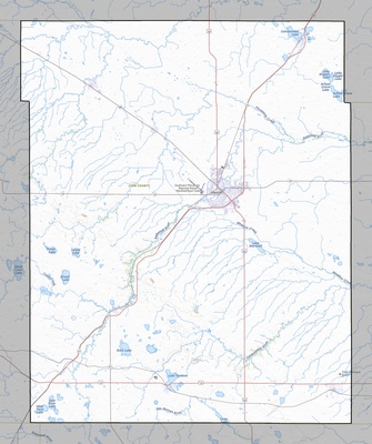 Lyon County MN USGS topo map