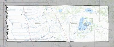 Marshall County MN USGS topo map