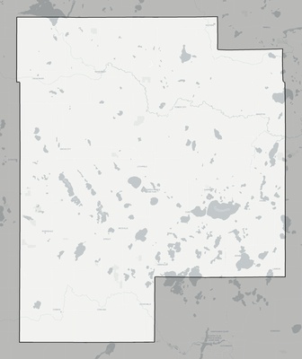 Meeker County MN county basemap context