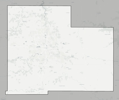 Olmsted County MN county basemap context