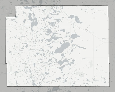 Otter Tail County MN county basemap context