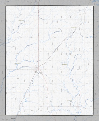 Pipestone County MN USGS topo map