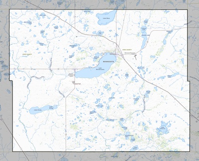 Pope County MN USGS topo map