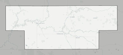 Red Lake County MN county basemap context