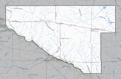 Renville County MN USGS topo map