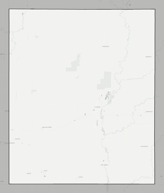 Rock County MN county basemap context