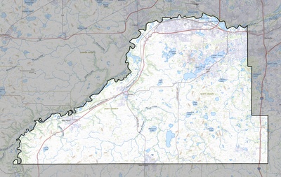 Scott County MN USGS topo map