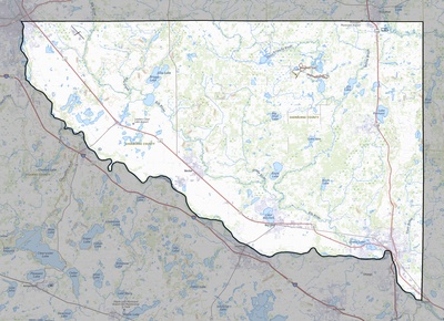 Sherburne County MN USGS topo map