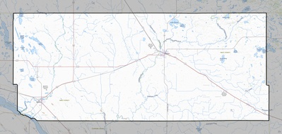 Swift County MN USGS topo map