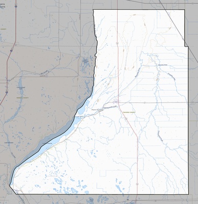 Traverse County MN USGS topo map