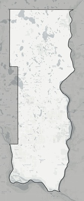 Washington County MN county basemap context