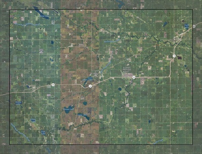 Watonwan County MN USGS imagery and topo map
