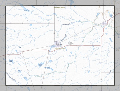 Watonwan County MN USGS topo map