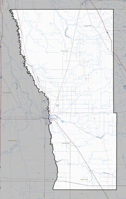 Wilkin County MN USGS topo map
