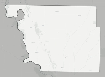 Atchison County MO county basemap context