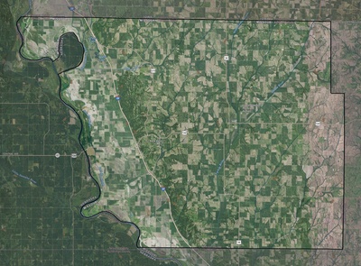 Atchison County MO USGS imagery and topo map