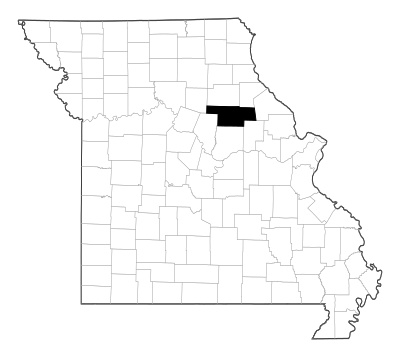 Audrain County in Missouri