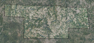 Audrain County MO USGS imagery and topo map