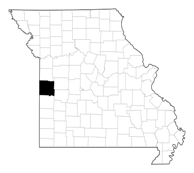 Bates County in Missouri